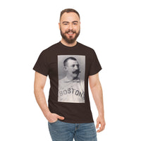 Vintage Boston Baseball Portrait T-Shirt – Retro Classic Baseball Graphic Tee