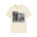 Vintage Baseball Umpire and Batter Photo T-Shirt