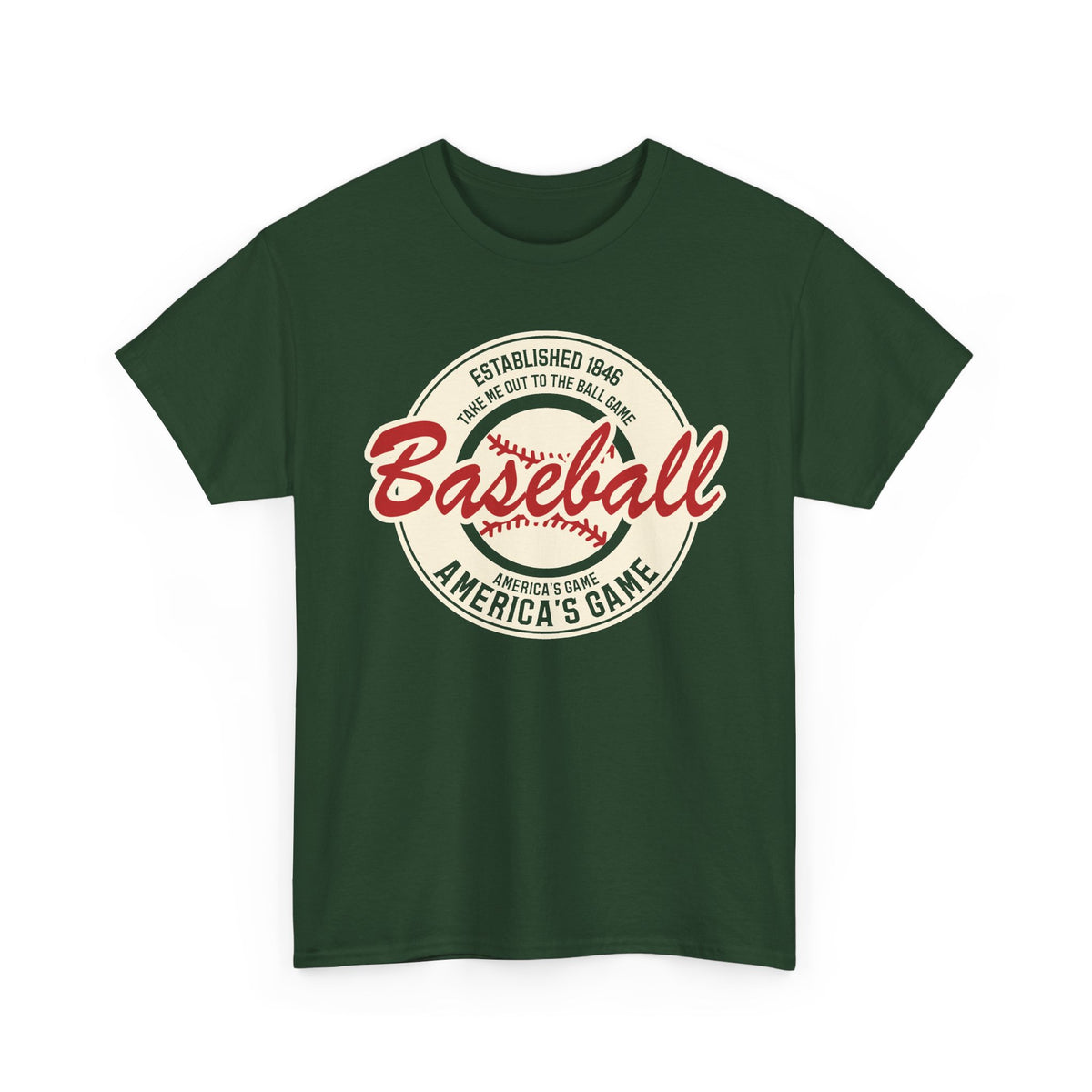 Take Me Out To The Ball Game T-Shirt — Vintage Baseball America's Game Graphic Tee