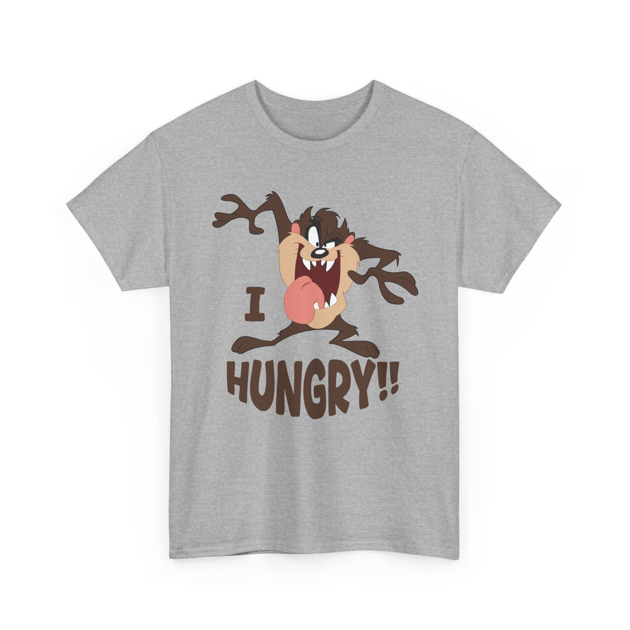 I’m Hungry!! T-Shirt — Taz Cartoon Funny Graphic Tee for Fans & Food Lovers