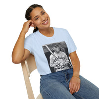 Vintage Cricket Player Photo T-Shirt — Retro Sports Tee