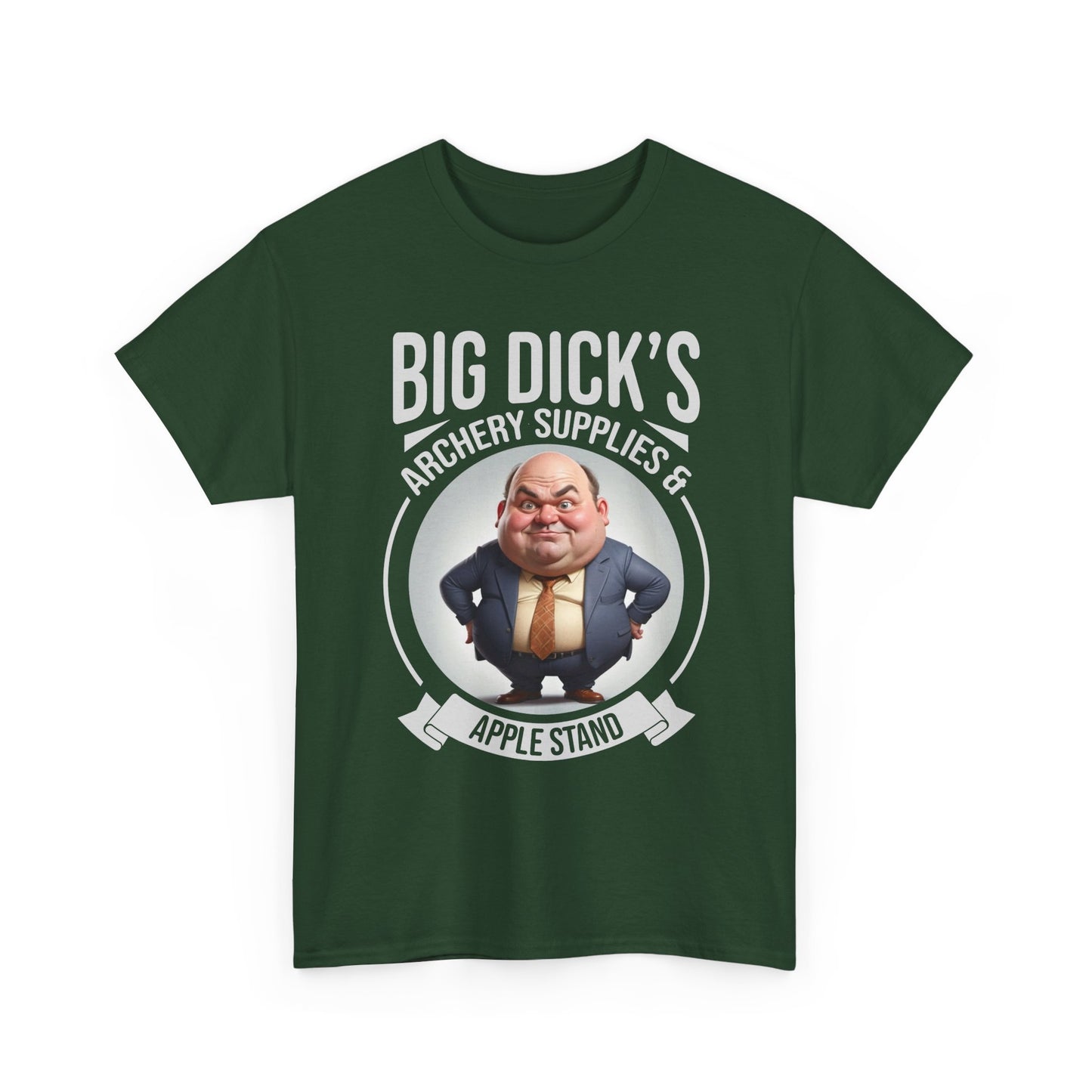 Big Dick's Archery Supplies Funny Graphic Tee — Novelty Archery T-Shirt