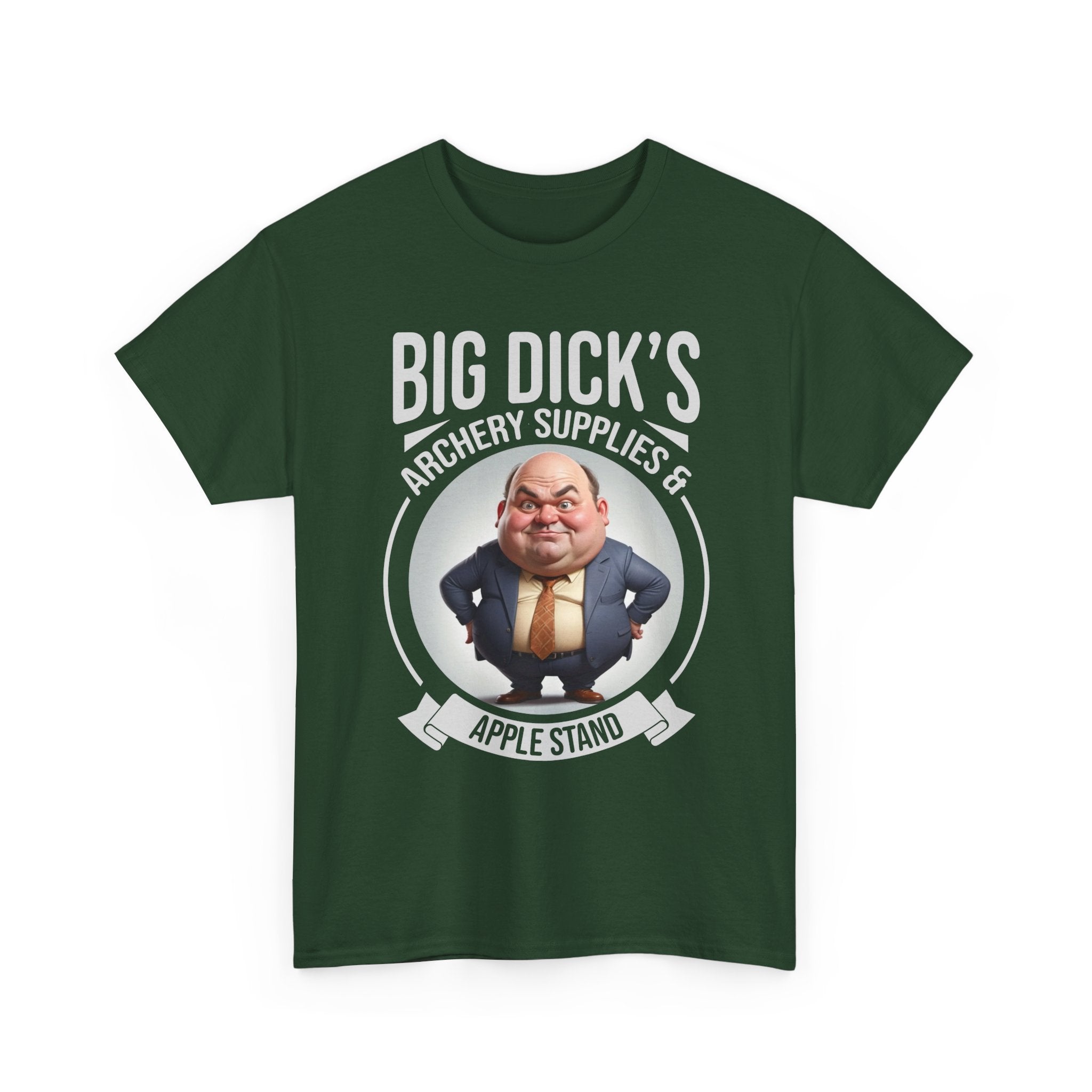 Big Dick's Archery Supplies Funny Graphic Tee — Novelty Archery T-Shirt