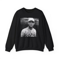 Vintage Baseball Player Sweatshirt - Classic Sports Graphic Crewneck