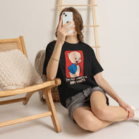 Novelty Graphic Tee — Cute Cartoon Pig with “I’m Not Wearing Any Pants” Slogan