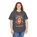 Frankie's Kraut Wurst Funny Graphic Tee — "Just Add Mustard" Novelty T-Shirt