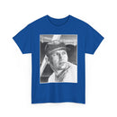 Vintage Baseball Portrait T-Shirt – Classic Retro Player Tee