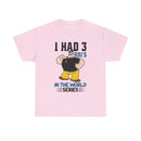 I Had 3 RBIs In the World Series Shirt - Funny Baseball Fan Graphic Tee