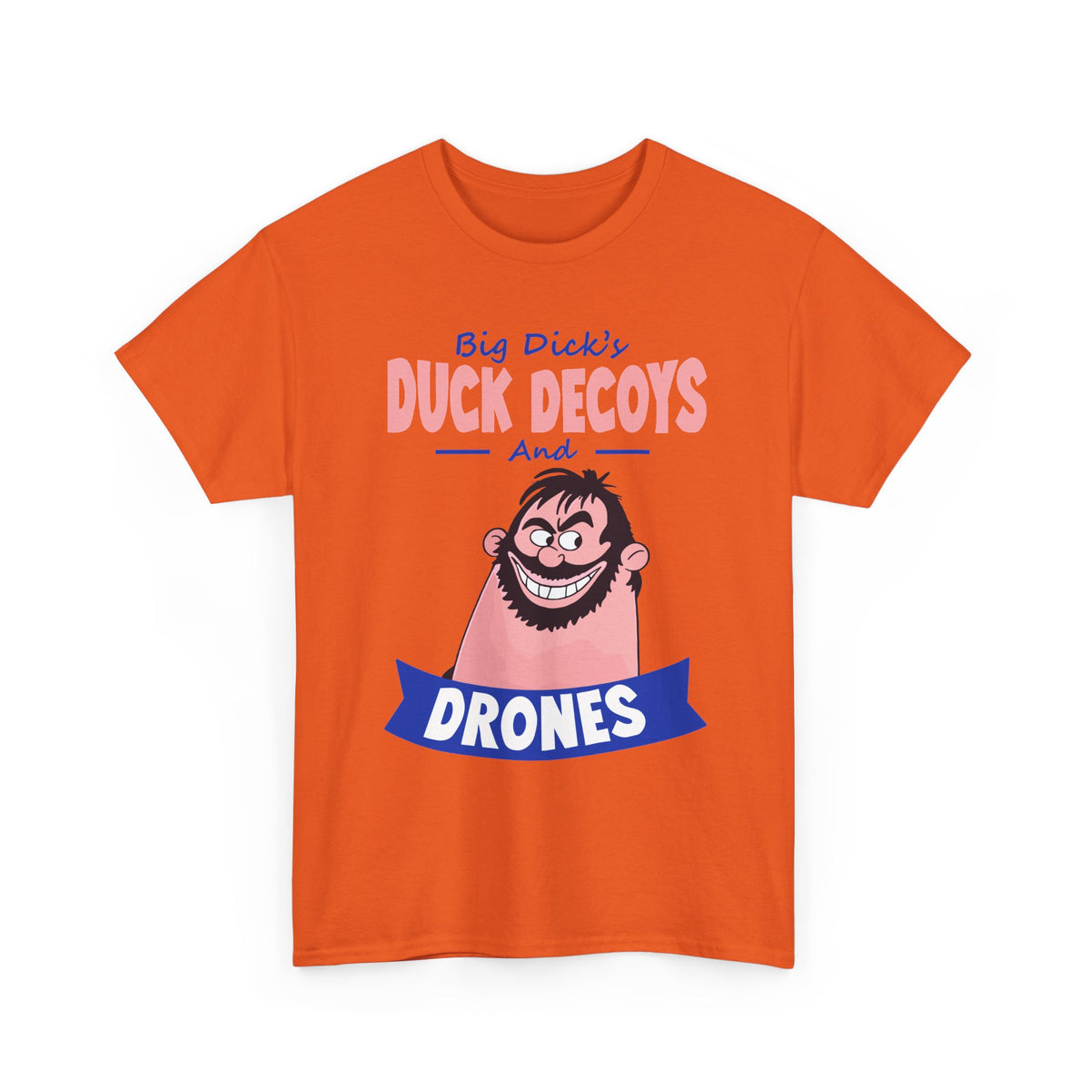 Duck Decoys and Drones T-Shirt — Funny Hunting Cartoon Tee