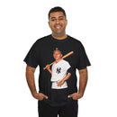 Vintage New York Yankees Baseball Player T-Shirt – Retro Batter Graphic Tee
