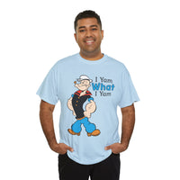 Funny “I Yam What I Yam” Classic Cartoon Graphic T-Shirt