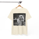 Vintage Baseball Photo T-Shirt – Classic Kneeling Player Graphic Tee
