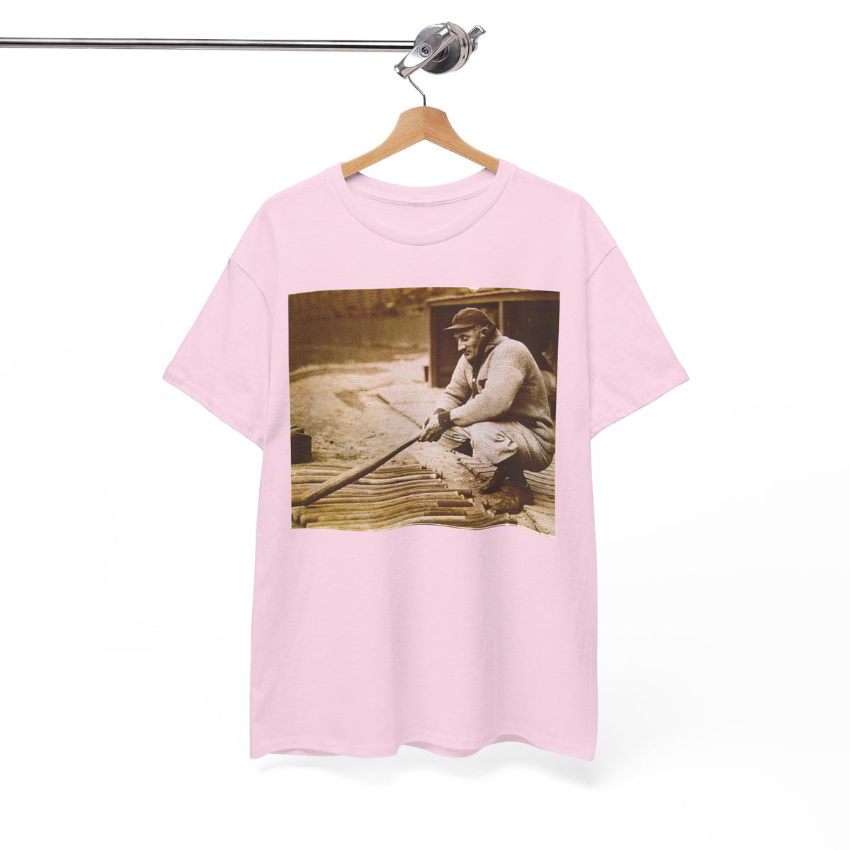 Vintage Baseball Photo T-Shirt – Retro Classic Baseball Player Tee