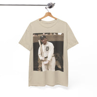Vintage Detroit Baseball Photo T-Shirt — Retro Sports Legend Graphic Tee