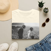 Vintage Baseball Umpire and Batter Photo T-Shirt