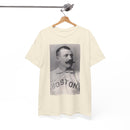 Vintage Boston Baseball Portrait T-Shirt – Retro Classic Baseball Graphic Tee