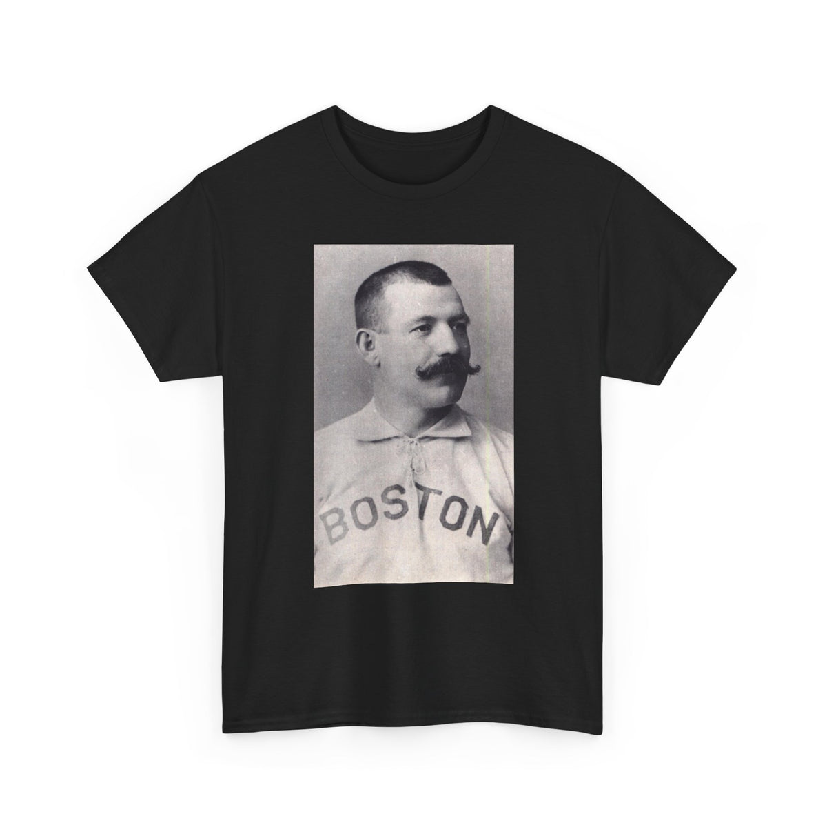 Vintage Boston Baseball Portrait T-Shirt – Retro Classic Baseball Graphic Tee