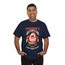 Frankie's Kraut Wurst Funny Graphic Tee — "Just Add Mustard" Novelty T-Shirt