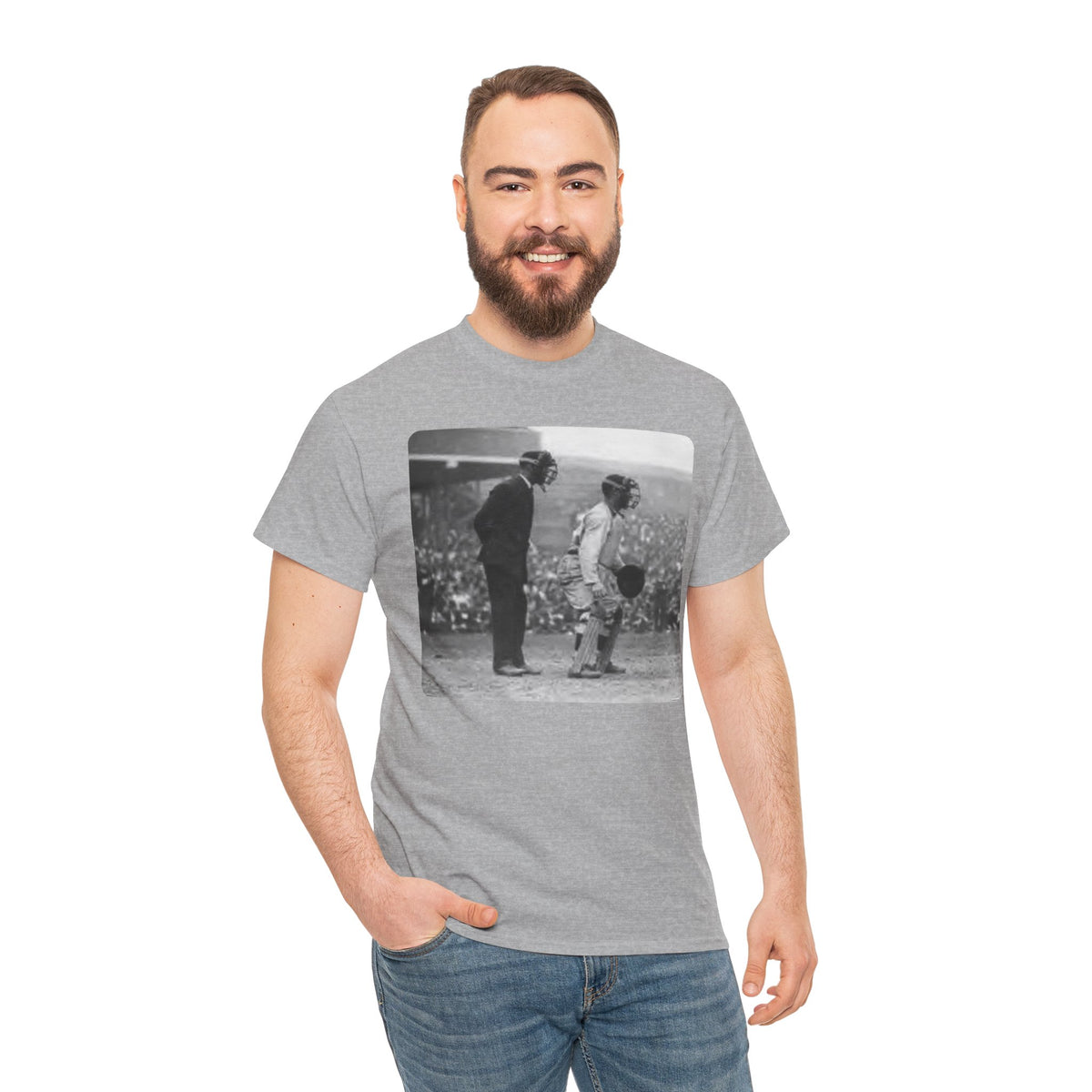 Vintage Baseball Photo T-Shirt – Classic Retro Sports Graphic Tee