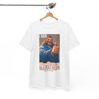 I Ran the Boston Marathon Drink Concession — Funny Marathon Humor T-Shirt
