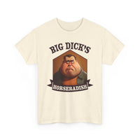 Big Dick's Horseradish T-Shirt — Funny Retro Condiment Logo Tee