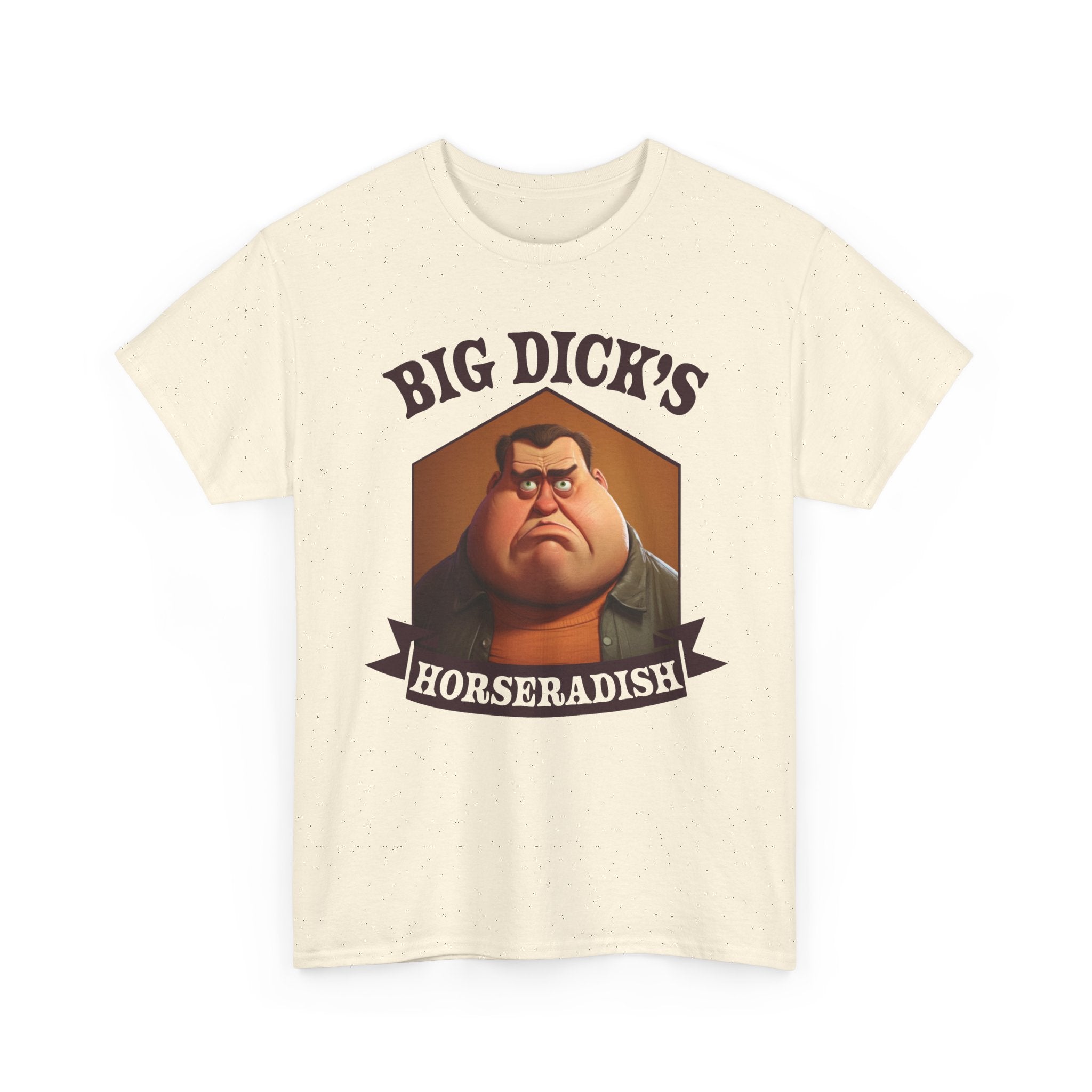 Big Dick's Horseradish T-Shirt — Funny Retro Condiment Logo Tee
