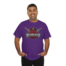 Red Revolver Graphic Tee — Retro Western Guns Logo T-Shirt