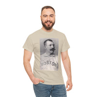 Vintage Boston Baseball Portrait T-Shirt – Retro Classic Baseball Graphic Tee