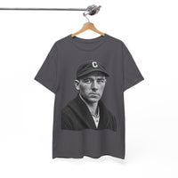 Vintage Baseball Player Portrait Tee