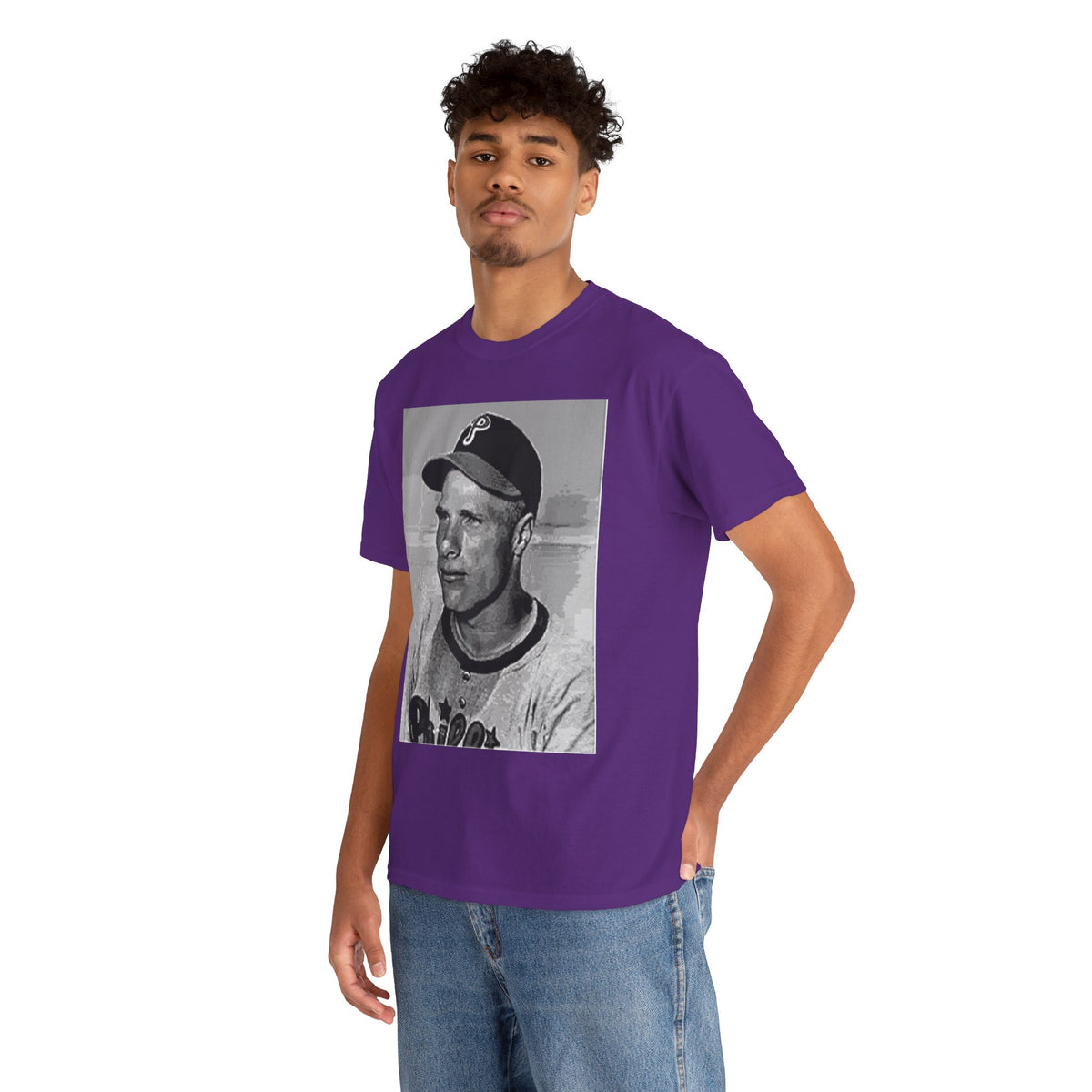 Vintage Philadelphia Phillies Baseball Photo T-Shirt – Classic Retro Fan Tee