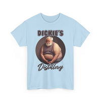 Distillery T‑Shirt — "Dickie's Distillery" Vintage Santa Illustration Tee