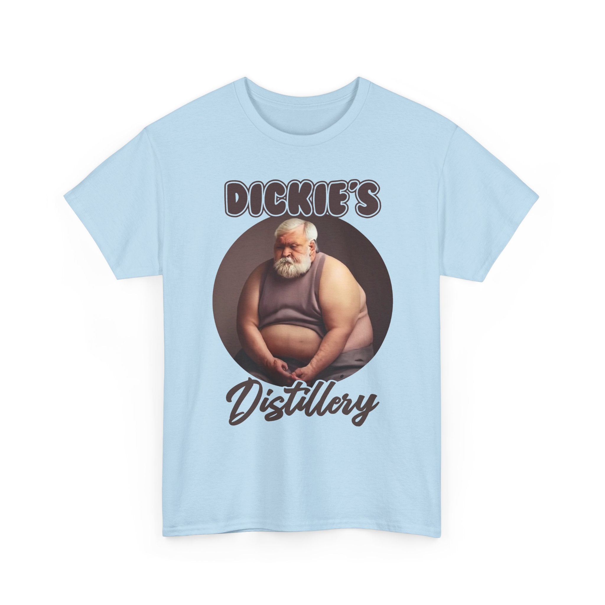 Distillery T‑Shirt — "Dickie's Distillery" Vintage Santa Illustration Tee