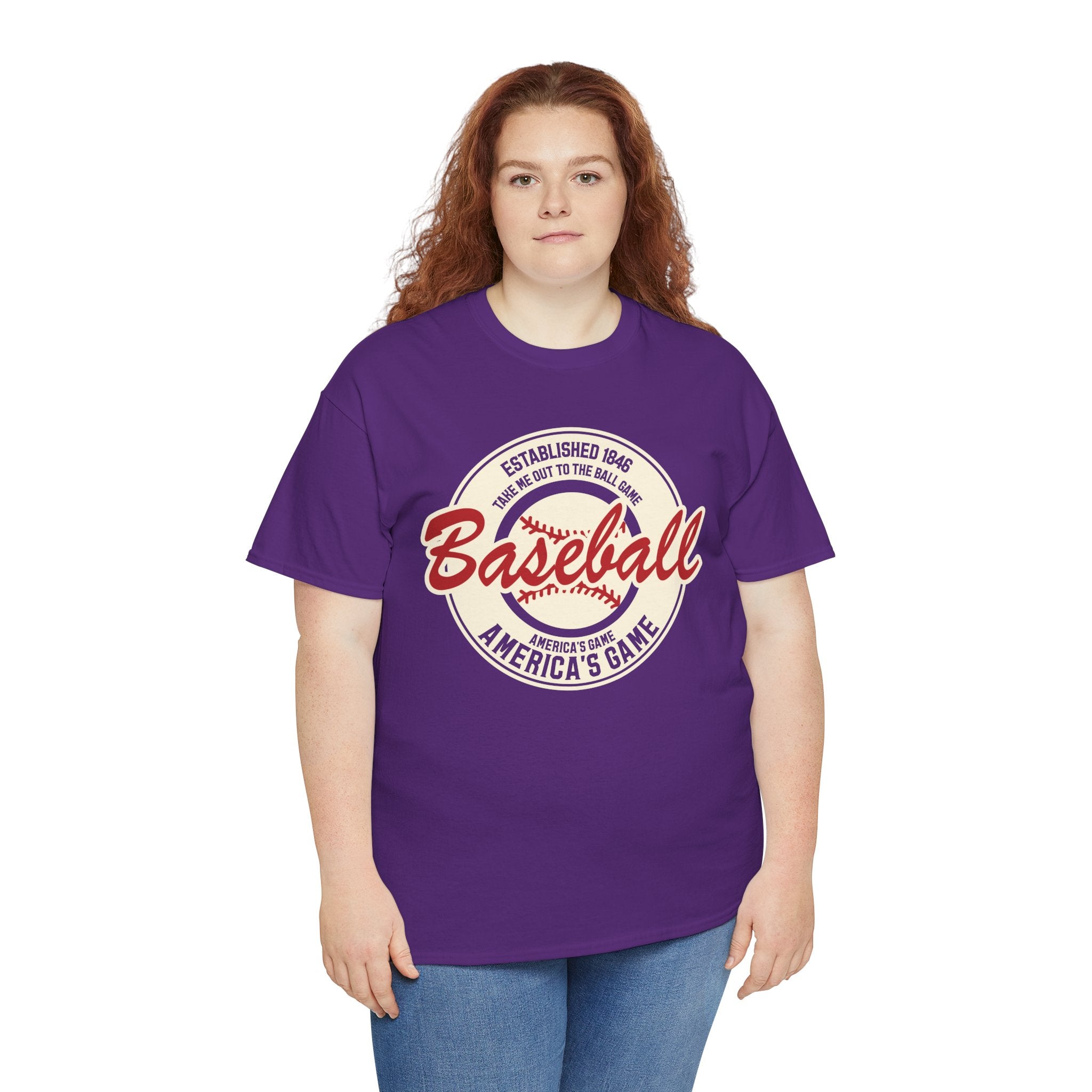 Vintage 'America's Game' Baseball T-Shirt — Retro Baseball Fan Tee