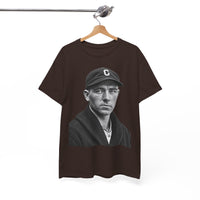 Vintage Baseball Player Portrait Tee