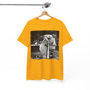 Vintage Baseball Photo T-Shirt – Classic Kneeling Player Graphic Tee