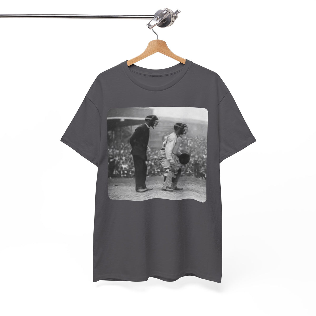 Vintage Baseball Photo T-Shirt – Classic Retro Sports Graphic Tee