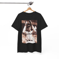 Vintage Cleveland Baseball Photo T-Shirt – Retro Player Graphic Tee