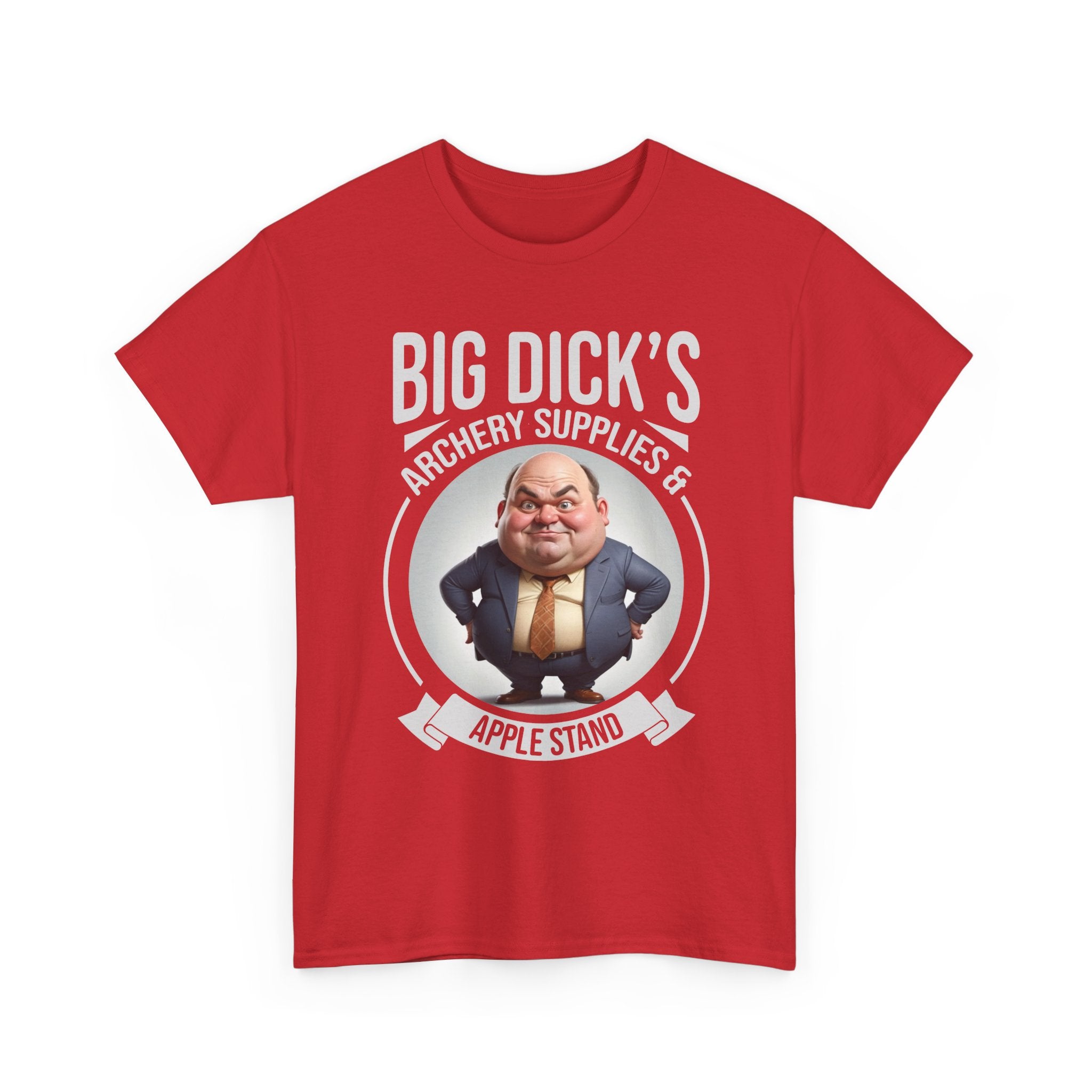 Big Dick's Archery Supplies Funny Graphic Tee — Novelty Archery T-Shirt