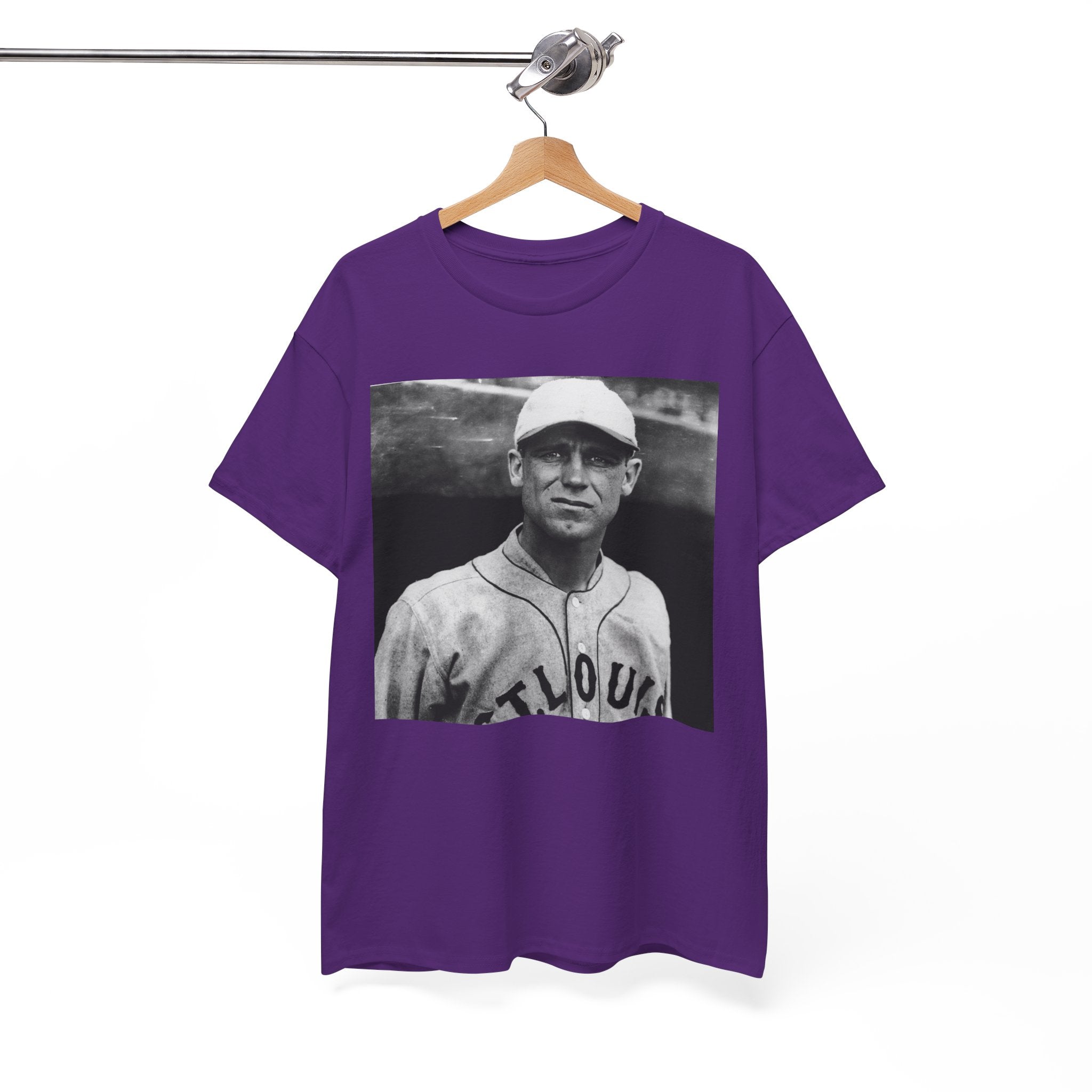 Vintage Baseball Player T-Shirt | Classic Sports Graphic Tee