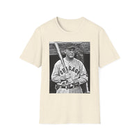 Vintage Baseball Player T-Shirt — Retro Chicago Baseball Graphic Tee