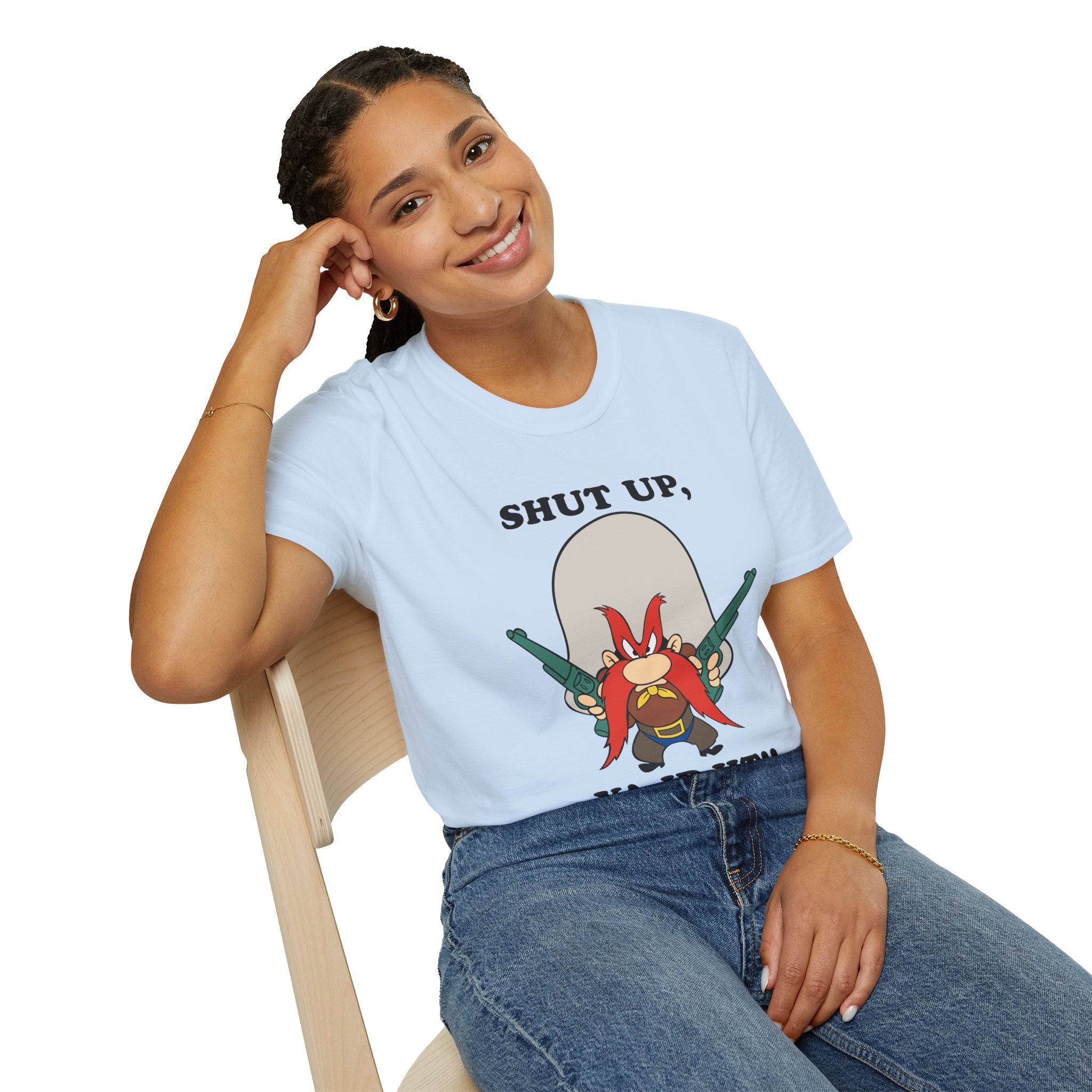 Looney Tunes Yosemite Sam "Shut Up, Ya Idjit" T-Shirt