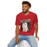 Vintage Baseball Photo T-Shirt — Classic Detroit Tigers Player Portrait