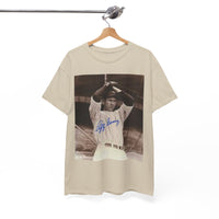 Vintage Babe Ruth Signed Photo T-Shirt — Retro Baseball Autograph Graphic Tee