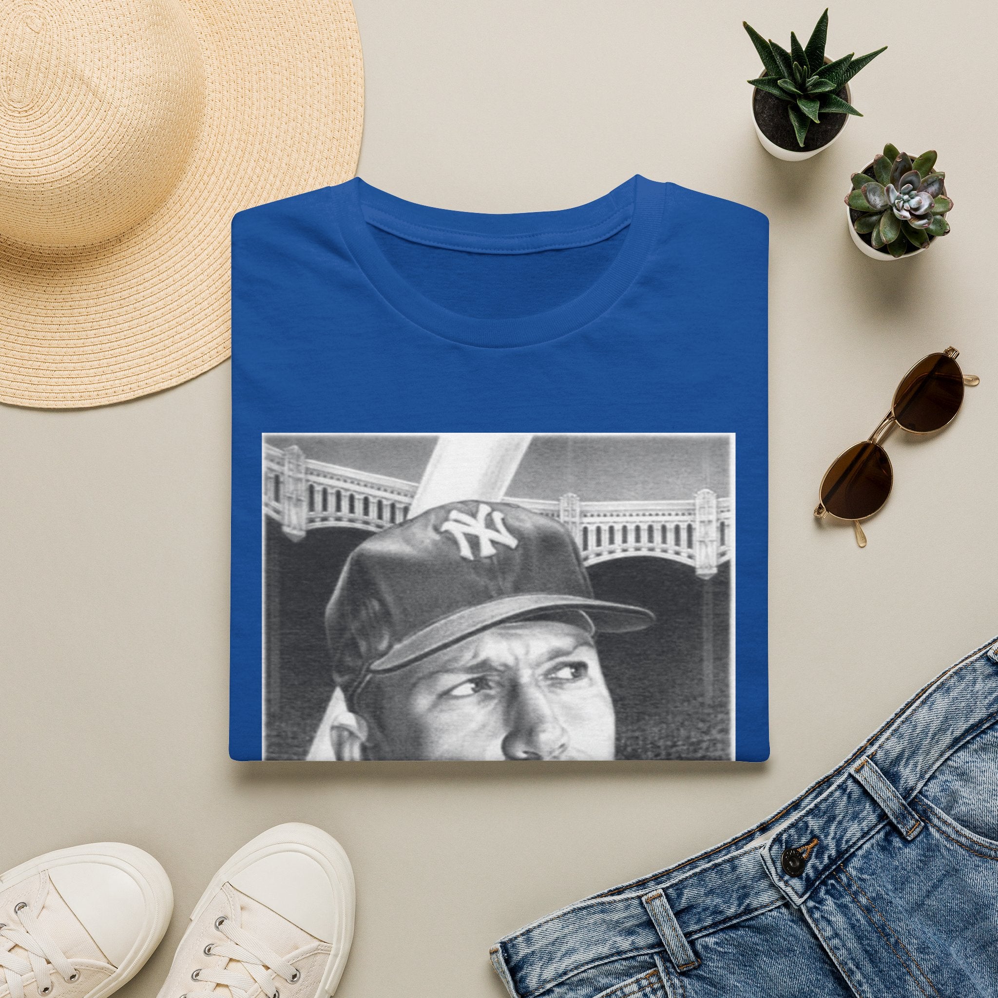 Vintage Yankee Portrait T‑Shirt