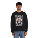 "Big Dick's Archery Supplies & Apple Stand" Funny Crewneck Sweatshirt