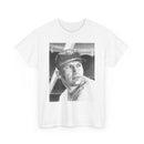 Vintage Baseball Portrait T-Shirt – Classic Retro Player Tee