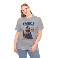 Frank’s Weenie Factory T-Shirt — "We Have the Wurst Weenies" Cartoon Tee