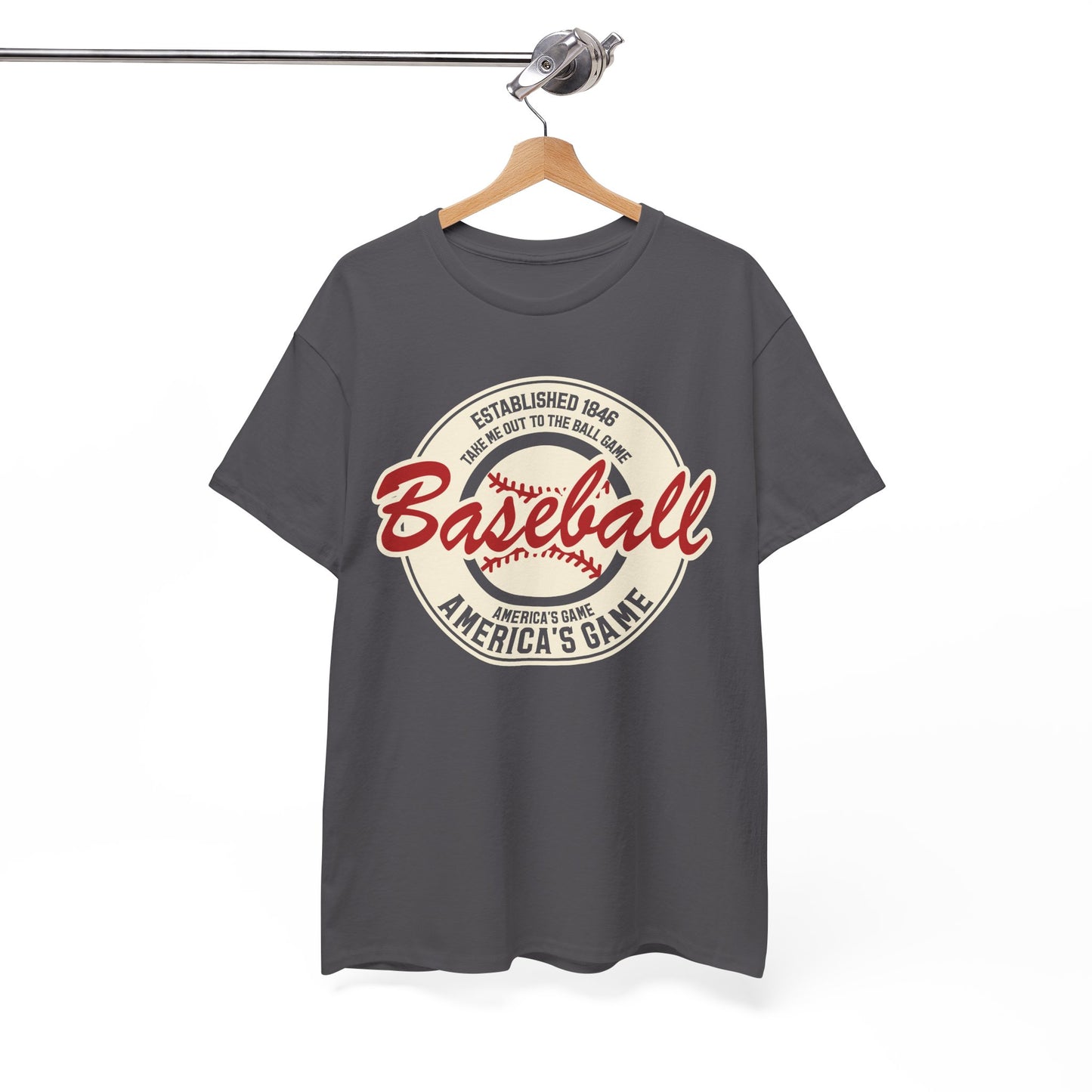 Vintage 'America's Game' Baseball T-Shirt — Retro Baseball Fan Tee
