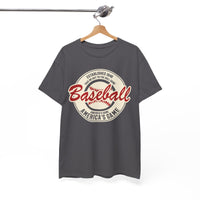 Vintage 'America's Game' Baseball T-Shirt — Retro Baseball Fan Tee