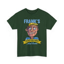 Frank's Investigations and Loans Funny Retro Character Vintage Humor Graphic T- Shirt